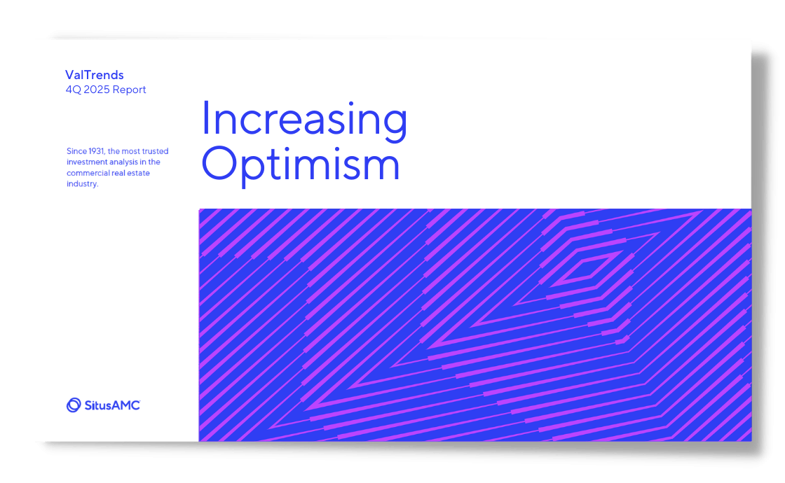 ValTrends 4Q 2025 Real Estate Report: Increasing Optimism
