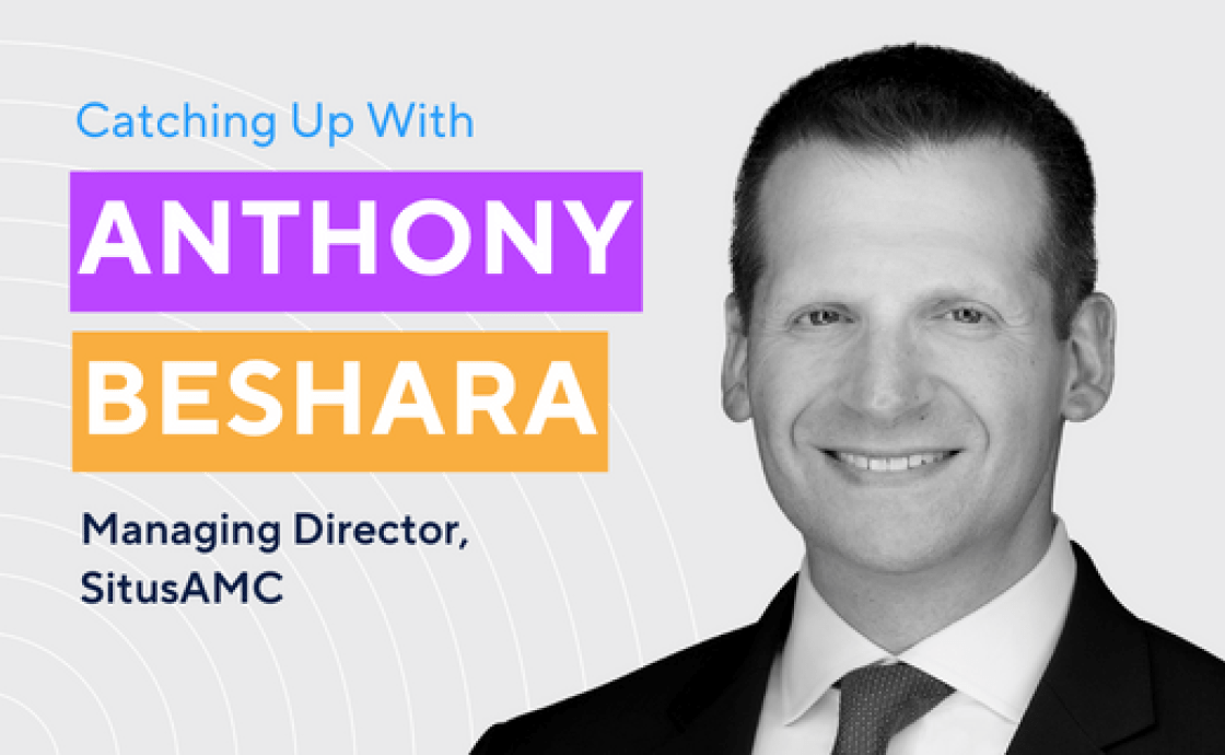 Catching up with Anthony Beshara