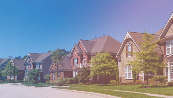Suburban neighborhood houses during daytime